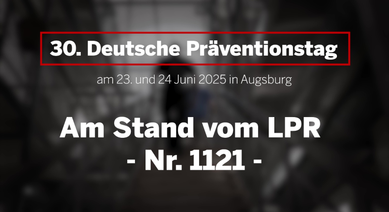 Podknast auf dem 30. deutschen Präventionstag in Augsburg